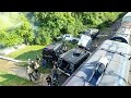 Man Found With 2 Missing Kids Crashes into Train