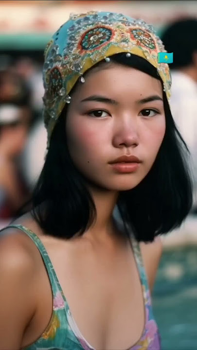 Beautiful girls of Kazakhstan 🇰🇿 generation in a neutral network