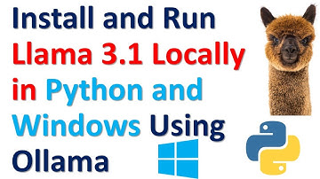 Install and Run Llama 3.1 LLM Locally in Python and Windows Using Ollama