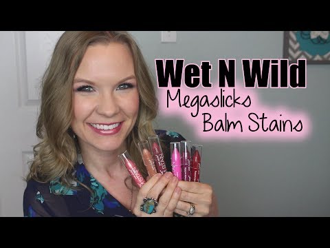 Wet N Wild Megaslicks Balm Stains Review & Swatches!