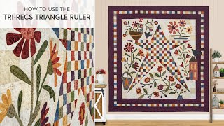 How To Use the Tri-Recs Ruler with Janet Rae Nesbitt and Shabby Fabrics