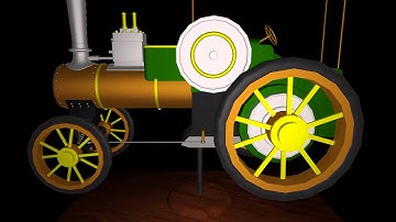 Moving Mech - School project steam punk 3ds MAX