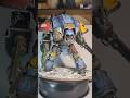 Freeblade knight preceptor ready for action #40k #warhammer #spacemarines #miniaturepainting