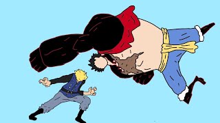 Luffy vs Sabo (fan animation)