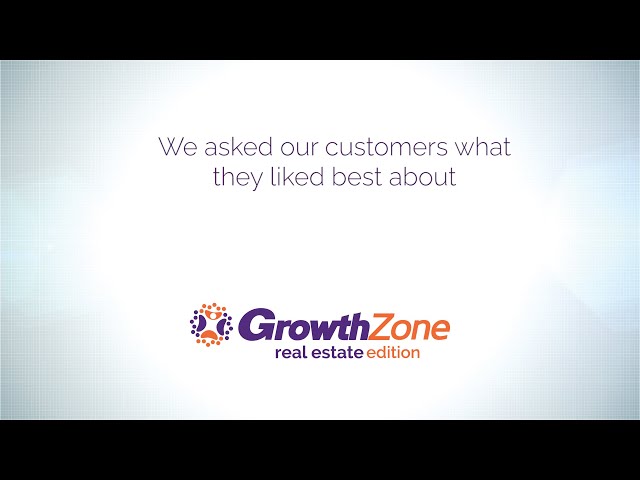 GrowthZone Real Estate Association Edition Software