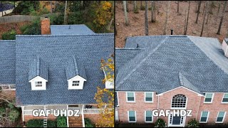 GAF UHDZ vs HDZ Shingle Options