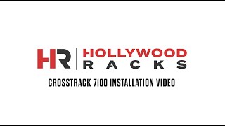 Installation Video For The Crosstrack One-Bike Rack By Hollywood Racks Hr7100