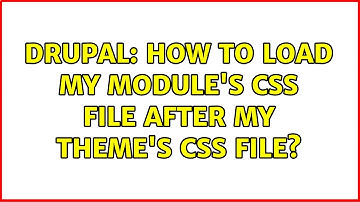Drupal: How to load my module
