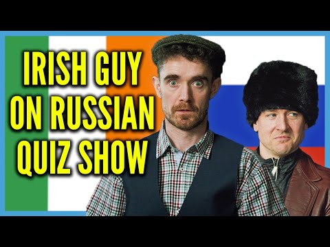 Irish Guy Disaster on Russian Quiz Show