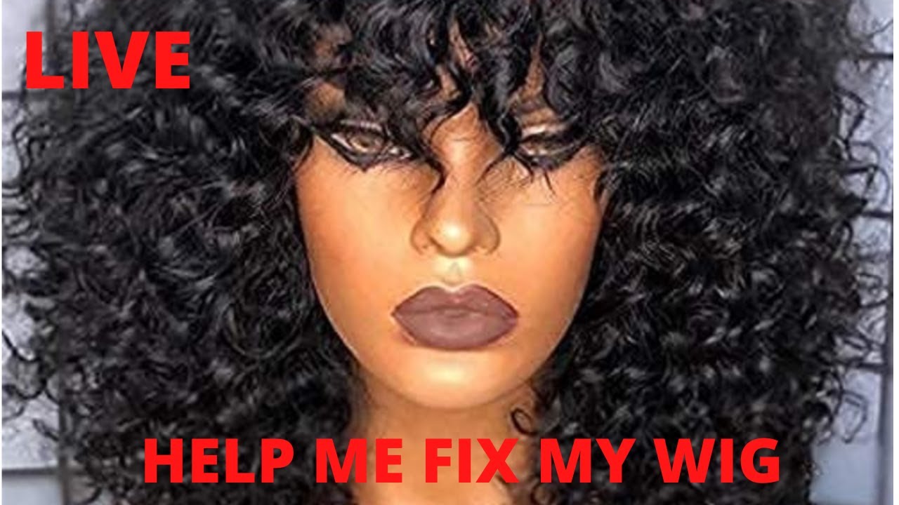 I BOUGHT MY FIRST WIG HELP ME FIX IT (VIDEO STARTS WORKING AT 900)wigs YouTube