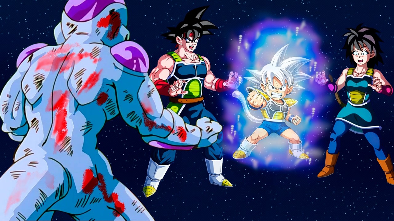 El día que Goku viajó 35 años al pasado con todos sus poderes… | Película Completa