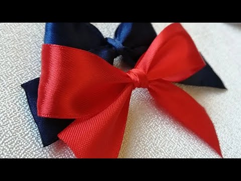 Lentdən Bantik - ribbon butterfly handmade