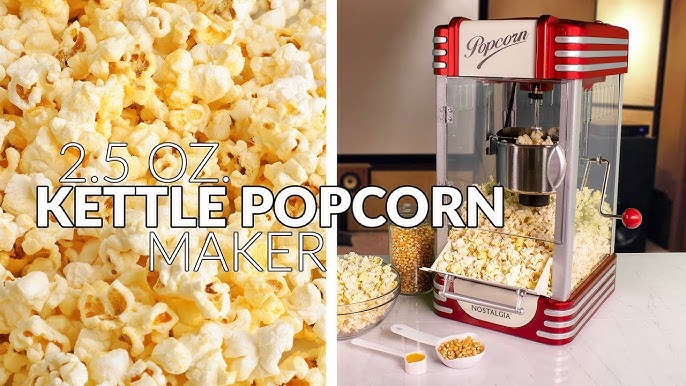 The Fastest Way to Clean Your Popcorn Maker Without Using Any Cleaner or  Chemical. 