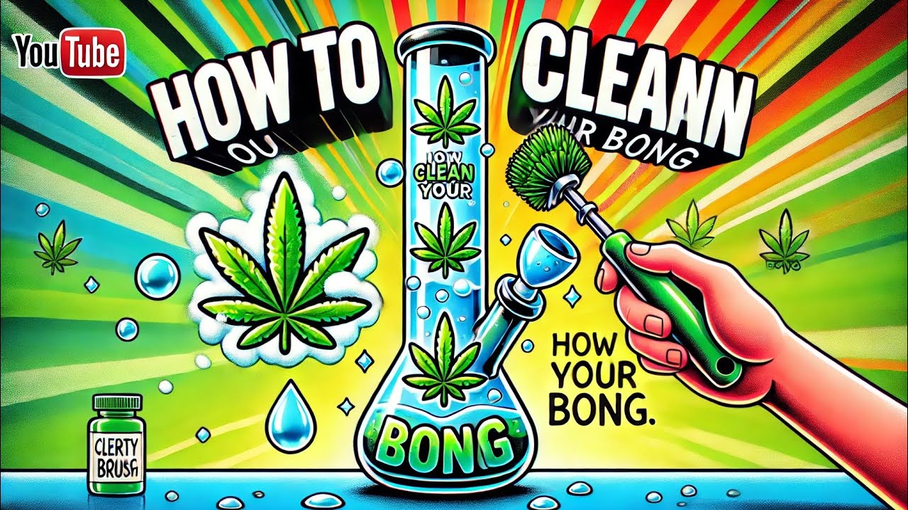 HOW TO CLEAN YOUR BONG - YouTube