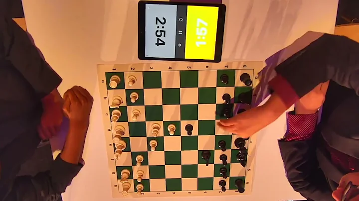 Abhimanyu Mishra and Jessica Hyatts speed chess ma...