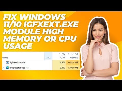 Fix Windows 11/10 igfxext.exe Module High Memory or CPU Usage