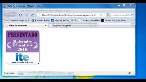 Html: mapa de imagenes