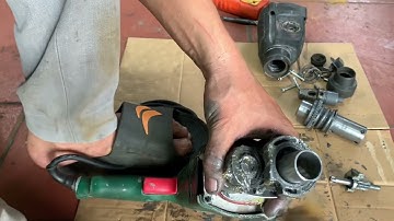 Sửa khoan bê tông bị mất hơi ! không đấm được! #vancuongdodien