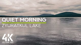 8 HRS Gentle Sounds of a Morning Lake & Quiet Birds Songs to Calm Down and Relax