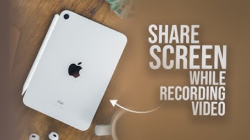 How to Share Screen while Recording Video on iPad (tutorial)
