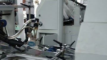 LSD700B  V SHARP BOTTOM WINDOW FILM PAPER BAG MAKING MACHINE MAQUINA