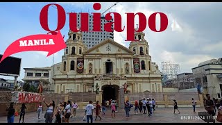 Quiapo Manila | Street Walk | Raw video