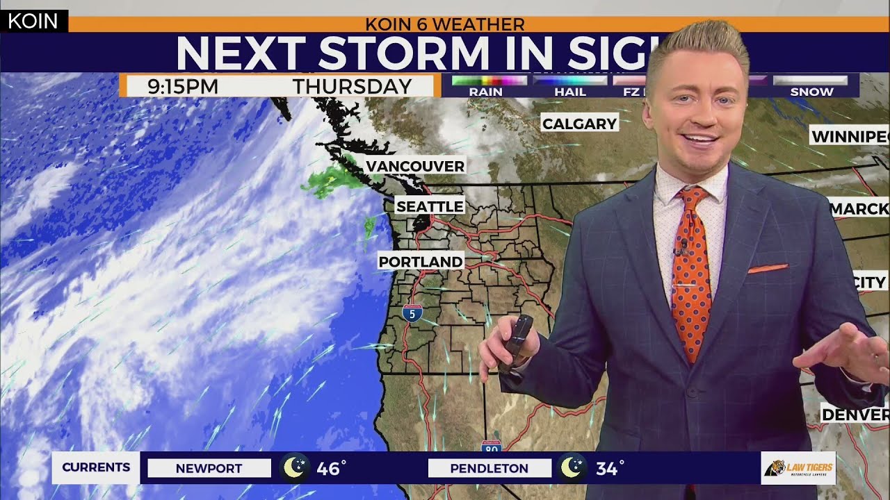 Rain on the way for Portland - YouTube