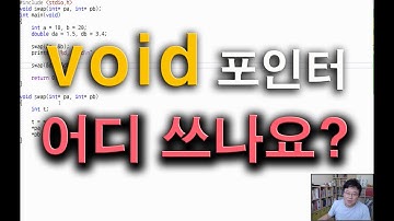 void 포인터 사용 방법