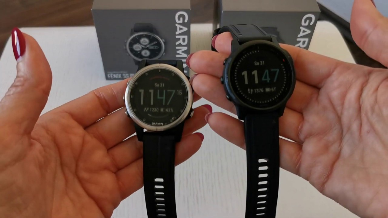 Garmin Fenix 6s PRO vs. Garmin Fenix 5s 