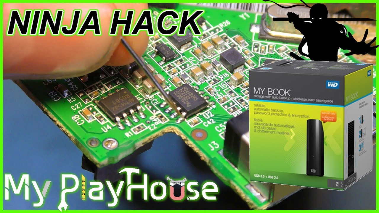 WD My Book Ninja Hack Let It Work With Any Disk 622