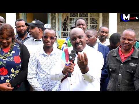 Makende Ni Kidogo Kama Ya Sungura Gachagua S Commando Wanango Destroys Oscar Sudi Live On Camera