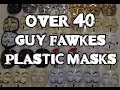 Thin Plastic Guy Fawkes Anonymous Masks Review: 3 Versions ...