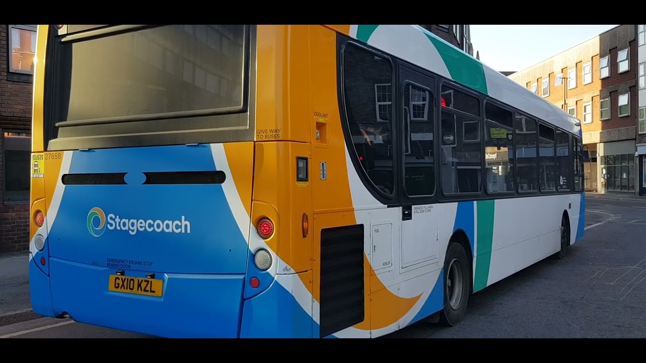Here Is The New Livery Stagecoach Bus 27658 On The Number 53 In here-is-the-new-livery-stagecoach-bus-27658-on-the-number-53-in
