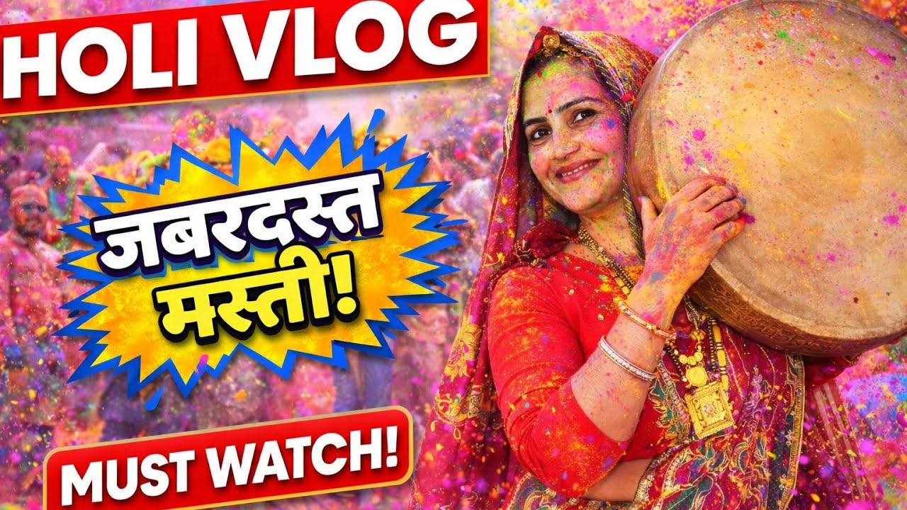 “होली की मस्ती 2026 | Dhulandi Celebration Vlog”