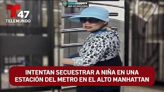 Attempted kidnapping of a girl at an Upper Manhattan subway station