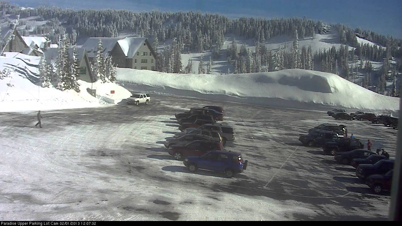 Timelapse from webcam at Mount Rainier National Park, Mt Rainier East