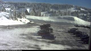 Timelapse from webcam at Mount Rainier National Park, Mt Rainier East (Paradise), 2013-02-01