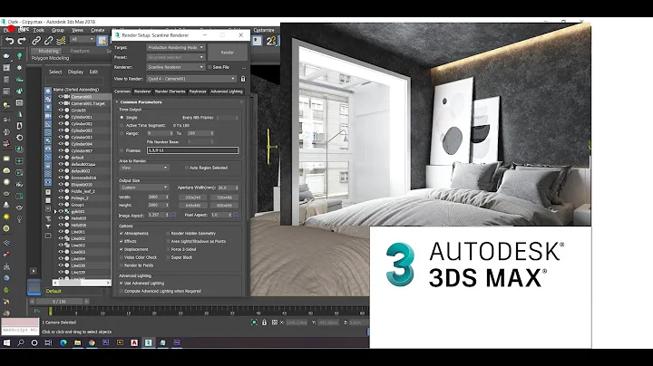 3ds Max Vray Render Setup Tutorial |  Realistic Render Setting