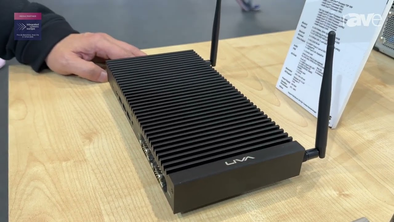ISE 2026: Elitegroup Computer Systems Presents LIVA Z5F PLUS Fanless Mini PC for Kiosks and Signage