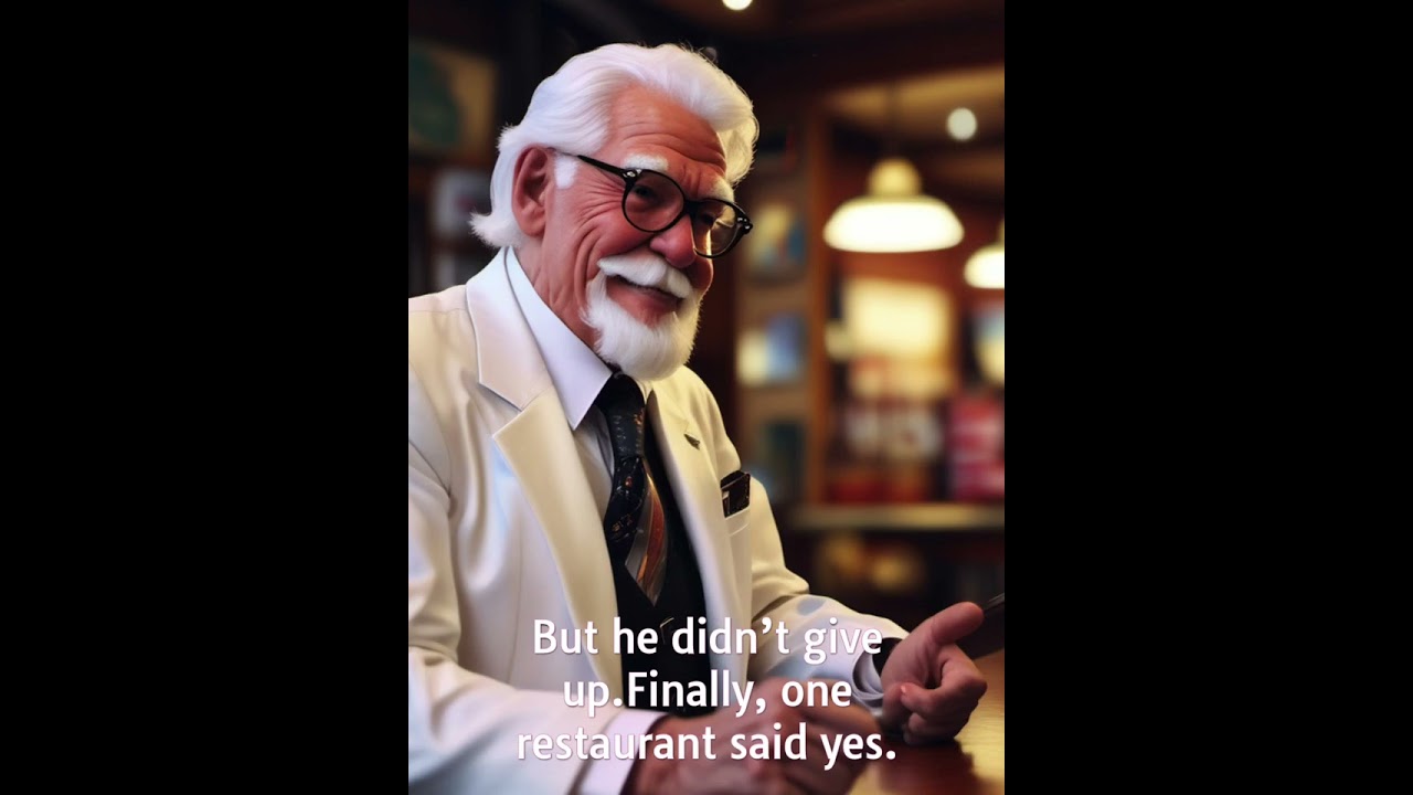 The Power of Never Giving Up: The Story of Colonel Sanders 