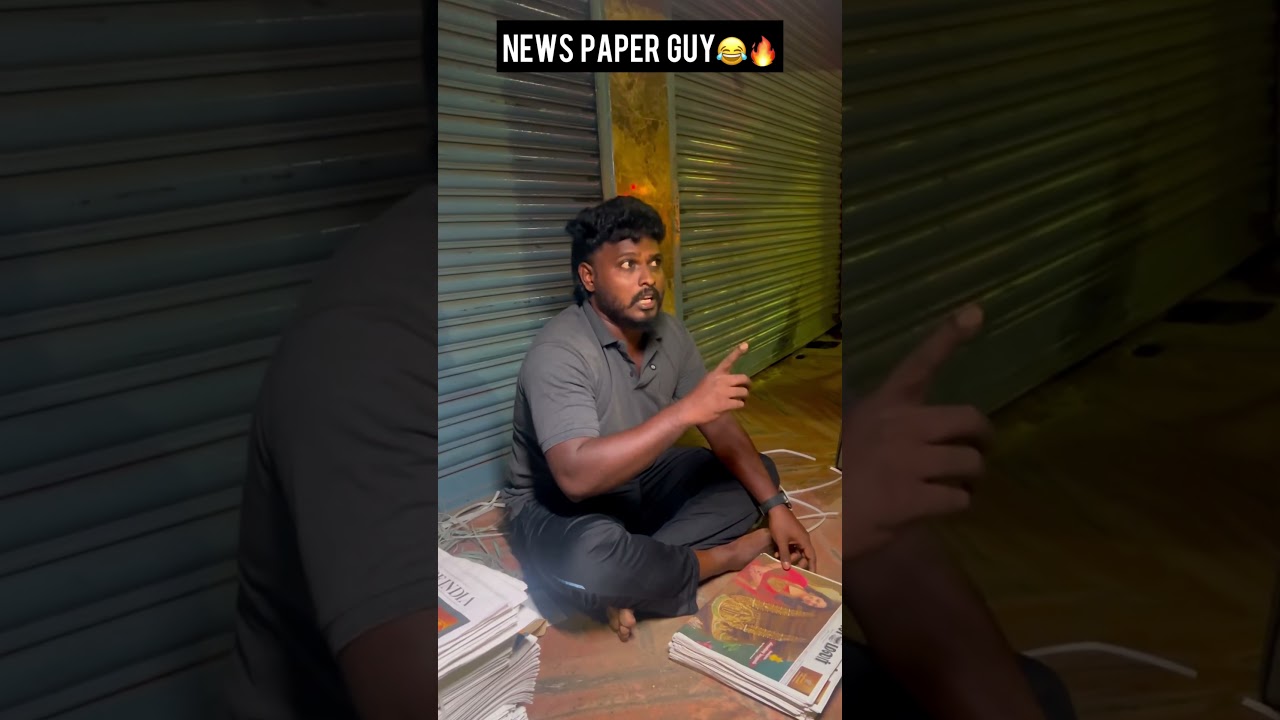 News paper guy😂🔥🗞️|part-1| 