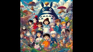 Studio Ghibli Inspired Lofi Music - Relaxing Piano Sound | 吉卜力工作室 | 宫崎骏动画灵感音乐 - 放松的钢琴声