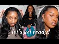 LETS GET READY! FLIP OVER QUICKWEAVE + MAKEUP + OUTFIT + MORE| NATASHA S.