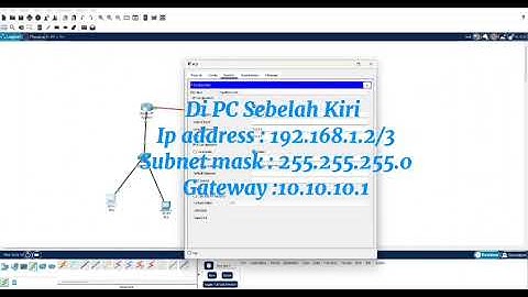 Cara Konfigurasi Routing Statis mengunakan CLI (Command Line Interface) di Cisco Packet Traser