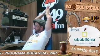 Programa &quot;MODA VÉIA&quot; - 19/11/2023 - Rádio Nova FM 104.9