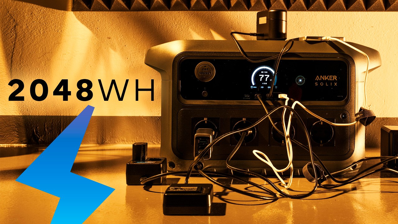 Anker SOLIX C2000 Gen 2: 2048Wh portable power station for mobile filmmaking workflows
