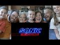 Sonic the hedgehog movie trailer reaction