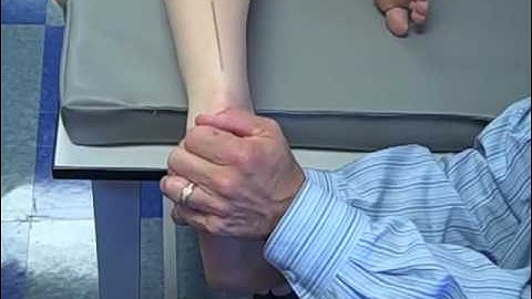 SUB TALAR JOINT LATERAL GLIDE