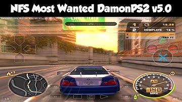 New Update DamonPS2 v5.0 Preview - Test  NFS Most Wanted on Poco F1 (Snapdragon 845)