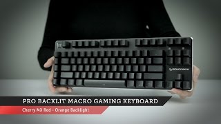 Pro Backlit Macro Gaming Keyboard | Monoprice Quick Look screenshot 2